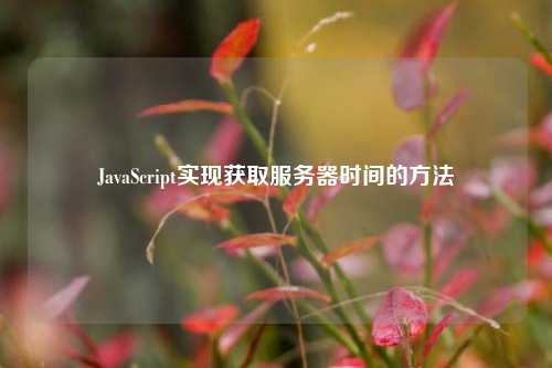 JavaScript實(shí)現獲取服務(wù)器時(shí)間的方法