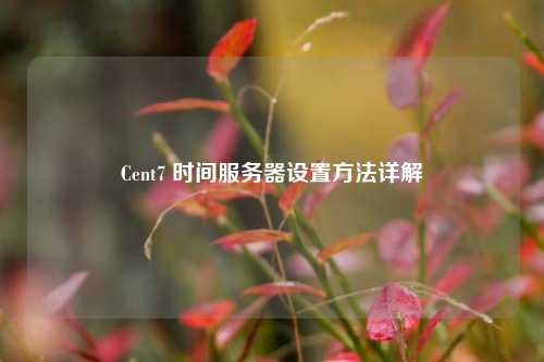 Cent7 時(shí)間服務(wù)器設置方法詳解