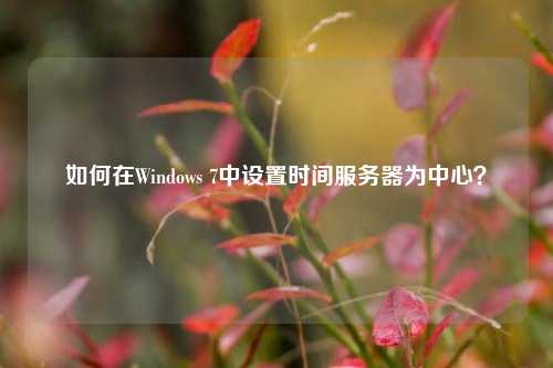 如何在Windows 7中設置時(shí)間服務(wù)器為中心？