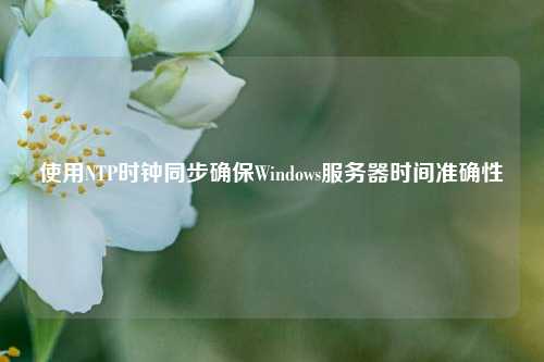 使用NTP時(shí)鐘同步確保Windows服務(wù)器時(shí)間準確性